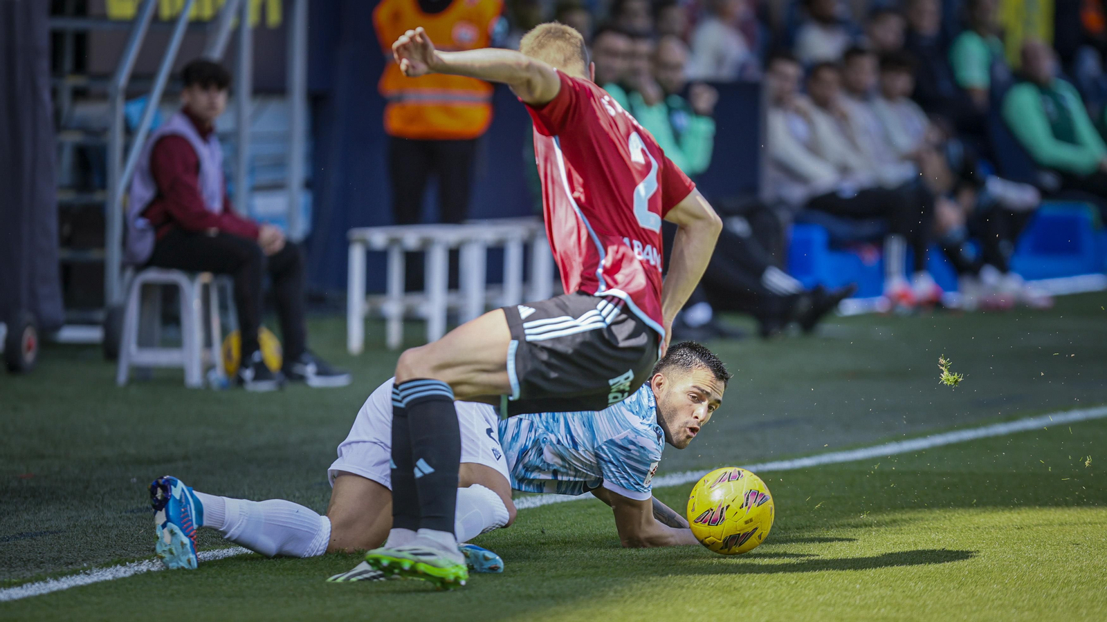 Partido de fútbol Cádiz CF - RC Celta.