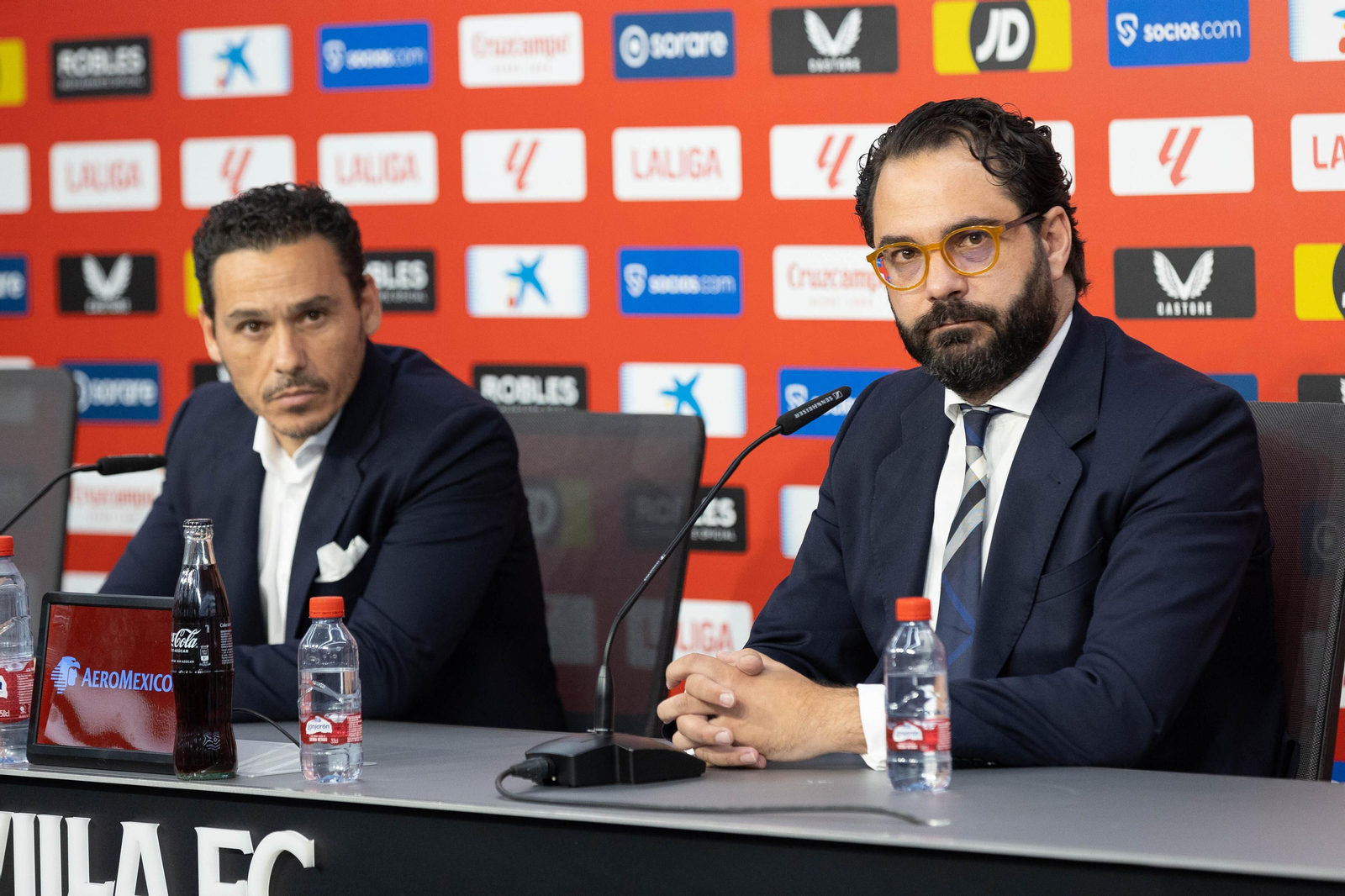 Las fotos de la presentación de García Pimienta en el Sevilla