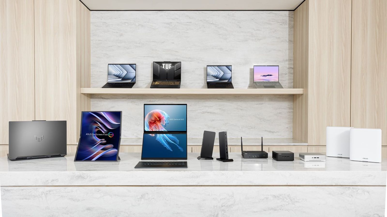 Productos presentados por ASUS en CES 2024.