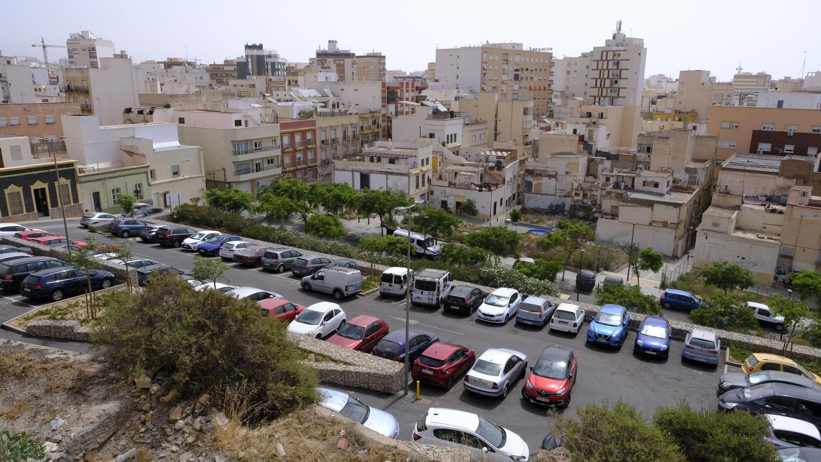 Aparcamiento, finalizado