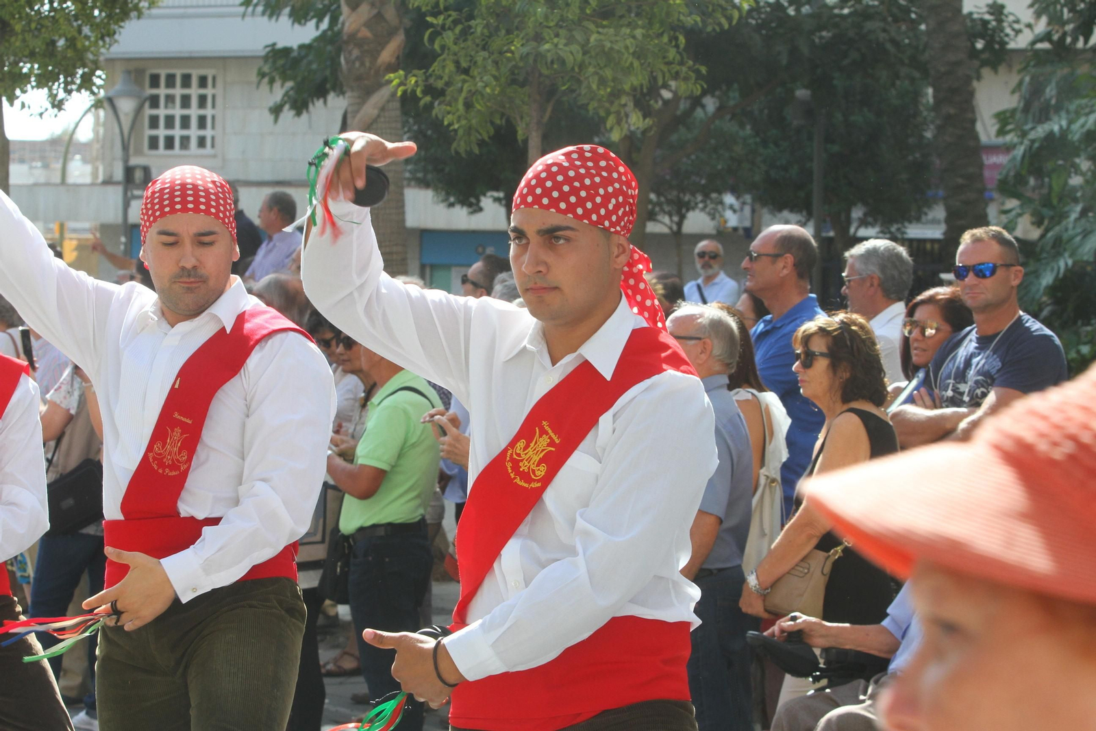 Imágenes del desfile Iberoamericano de bailes.