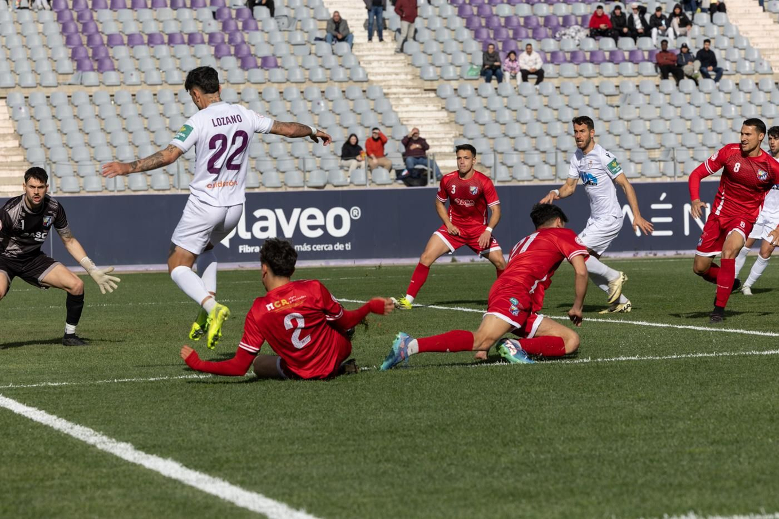 Las imágenes de la derrota del Real Jaén ante el CF Motril
