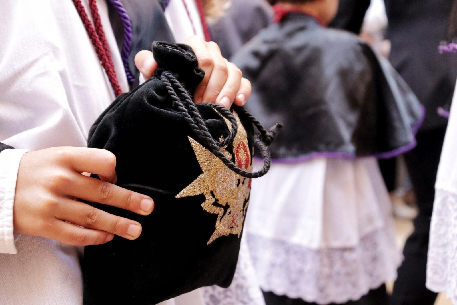 Dolores de San Juan en el Viernes Santo en Málaga, en imágenes