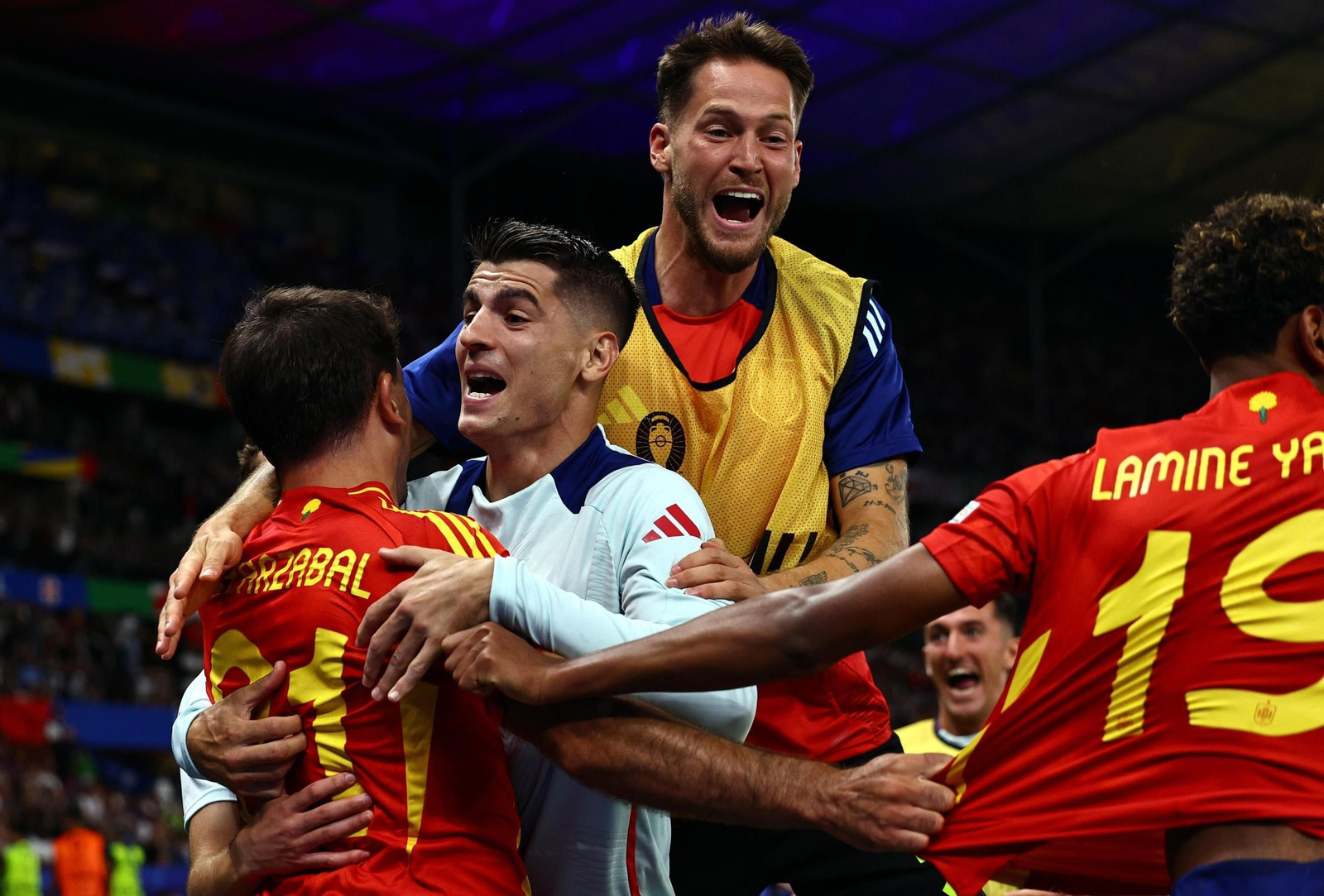 Las mejores fotos de la final España - Inglaterra
