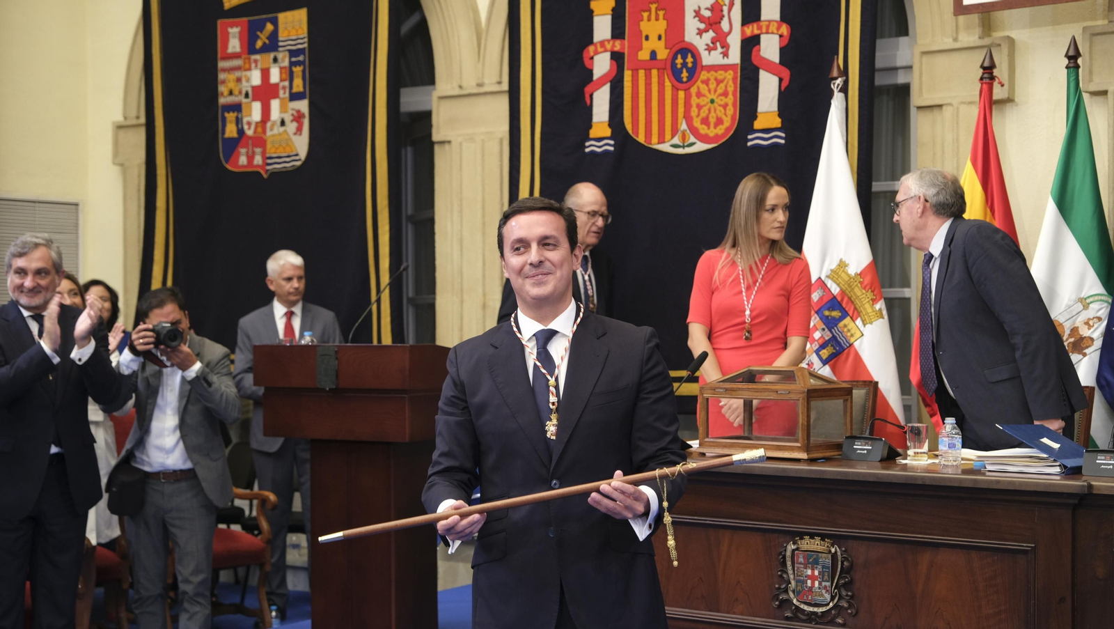 Imágenes del acto de constitución de la Diputación de Almería