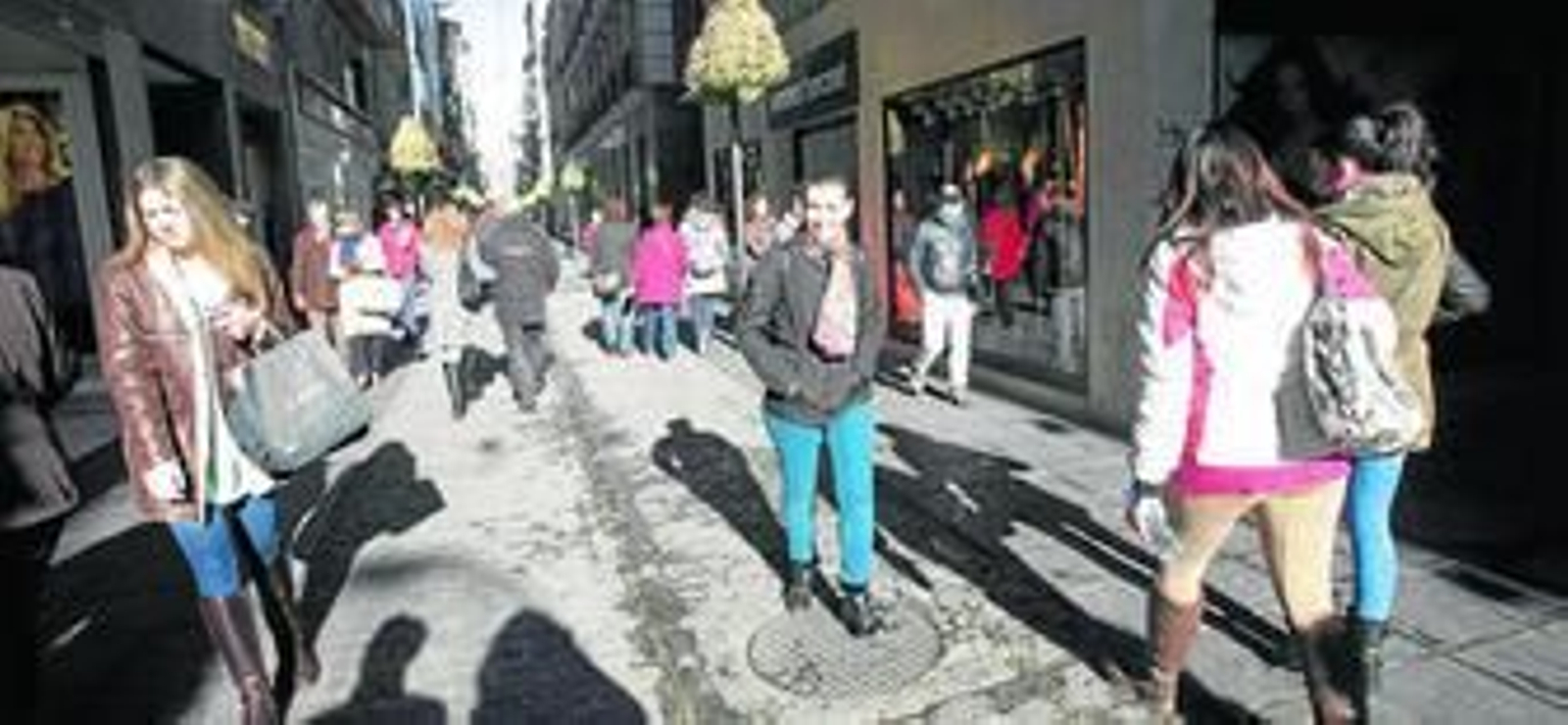 Muchos posibles consumidores se quedan en la puerta y no llegan a entrar a los establecimientos