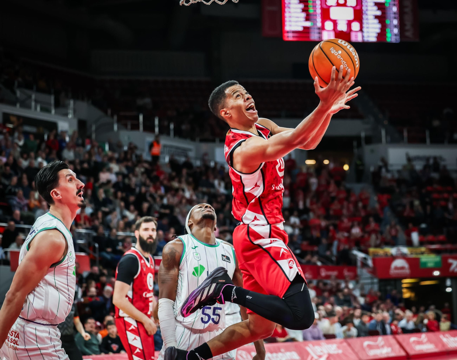 El Casademont Zaragoza-Unicaja, en fotos