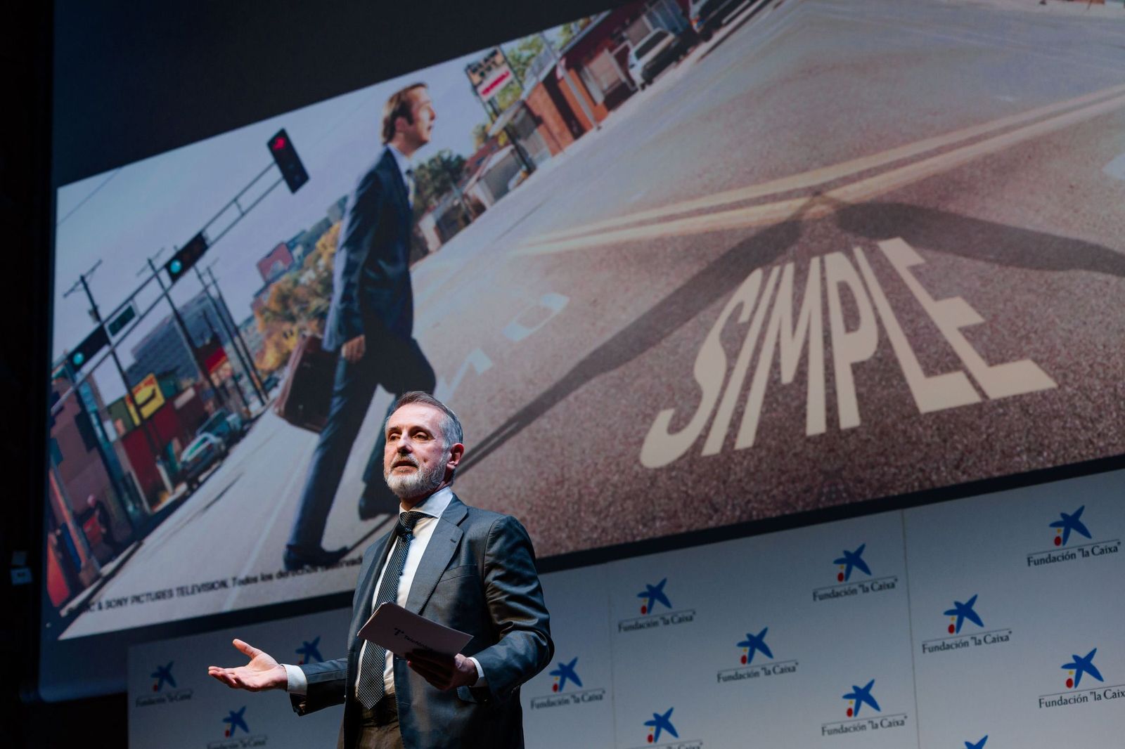 Marc Murtra, presidente de Telefónica, durante la conferencia ‘Una mirada al futuro de Telefónica’.