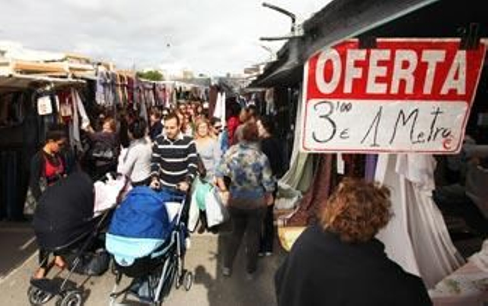 El mercadillo, otra 'víctima' de la crisis