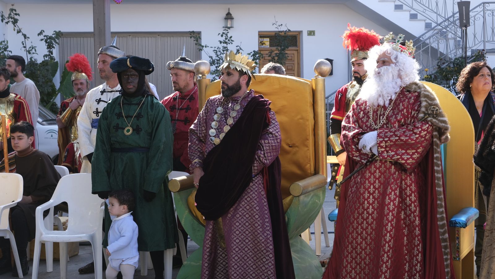 Imágenes del Auto Sacramental de los Reyes Magos de Los Gallardos