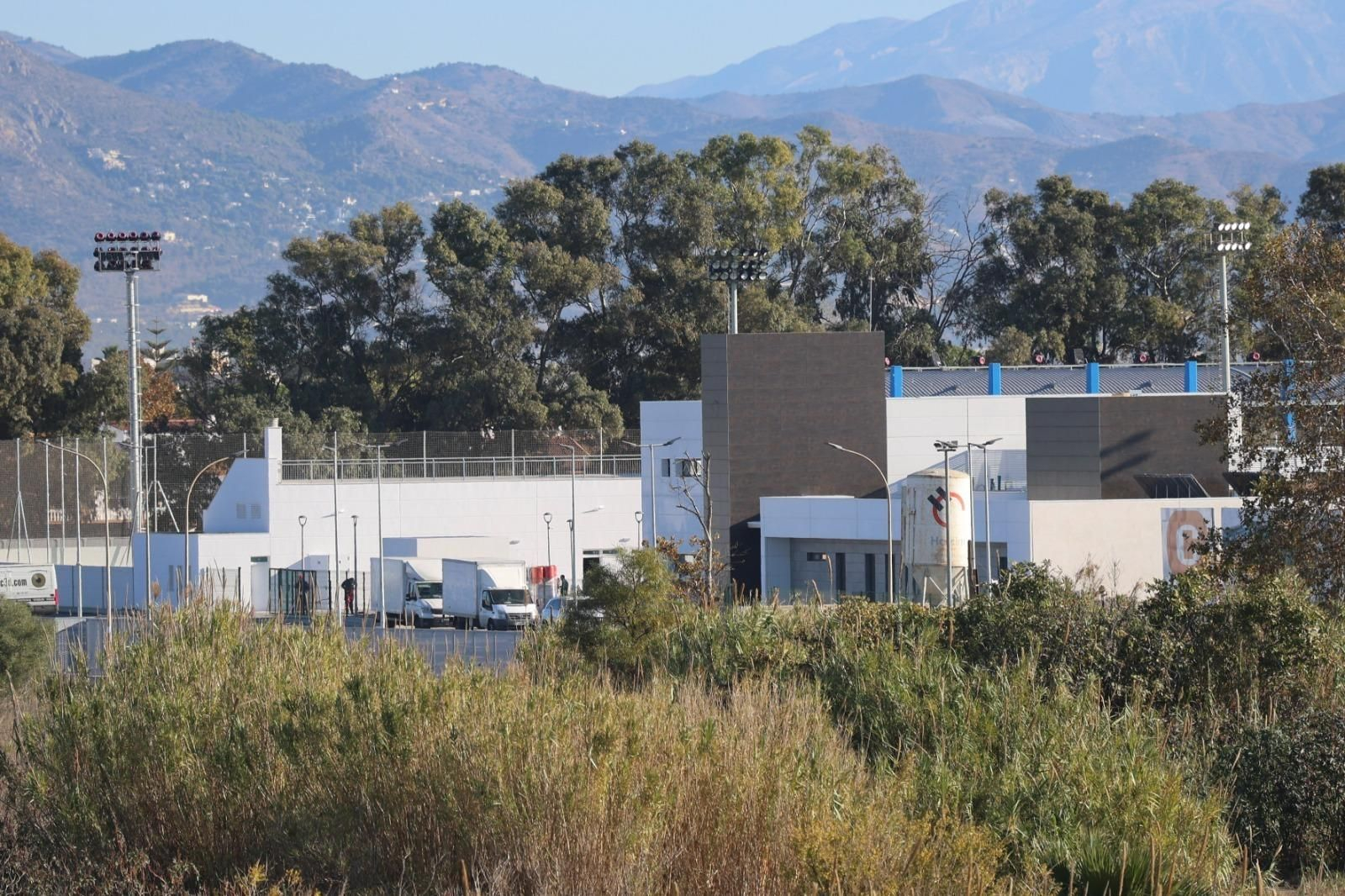 Así van las obras de La Academia del Málaga a días de su inauguración