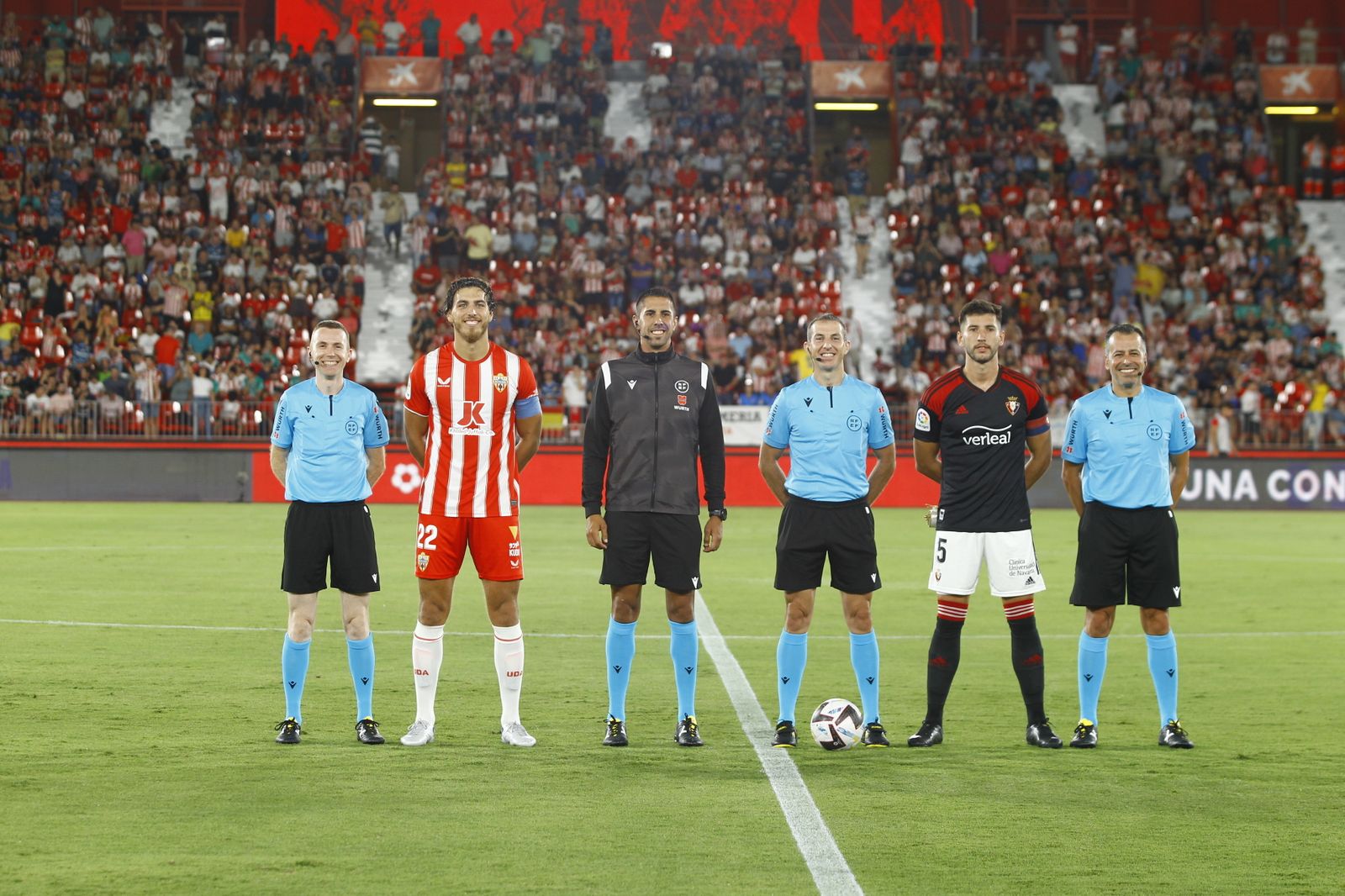 Imágenes del partido U.D. Almería-C.A. Osasuna