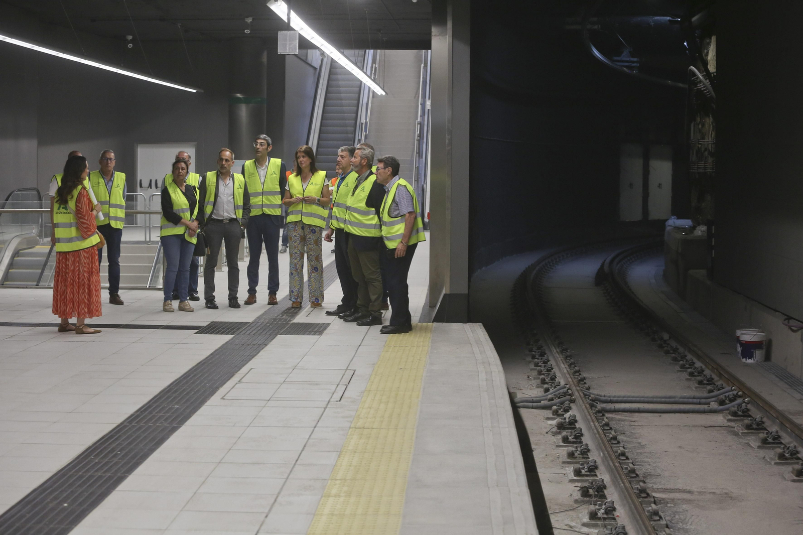 El Metro al Centro de Málaga: fotos de las estaciones Atarazanas y Guadalmedina El Metro al Centro de Málaga: fotos de las estaciones Atarazanas y Guadalmedina