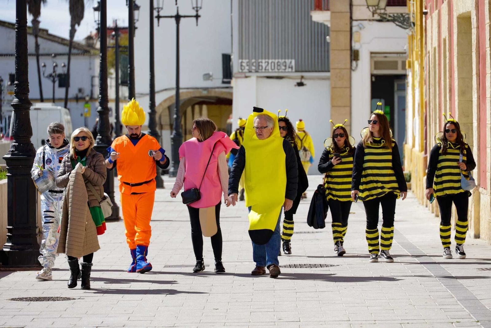 Imágenes del sábado de Carnaval en El Puerto