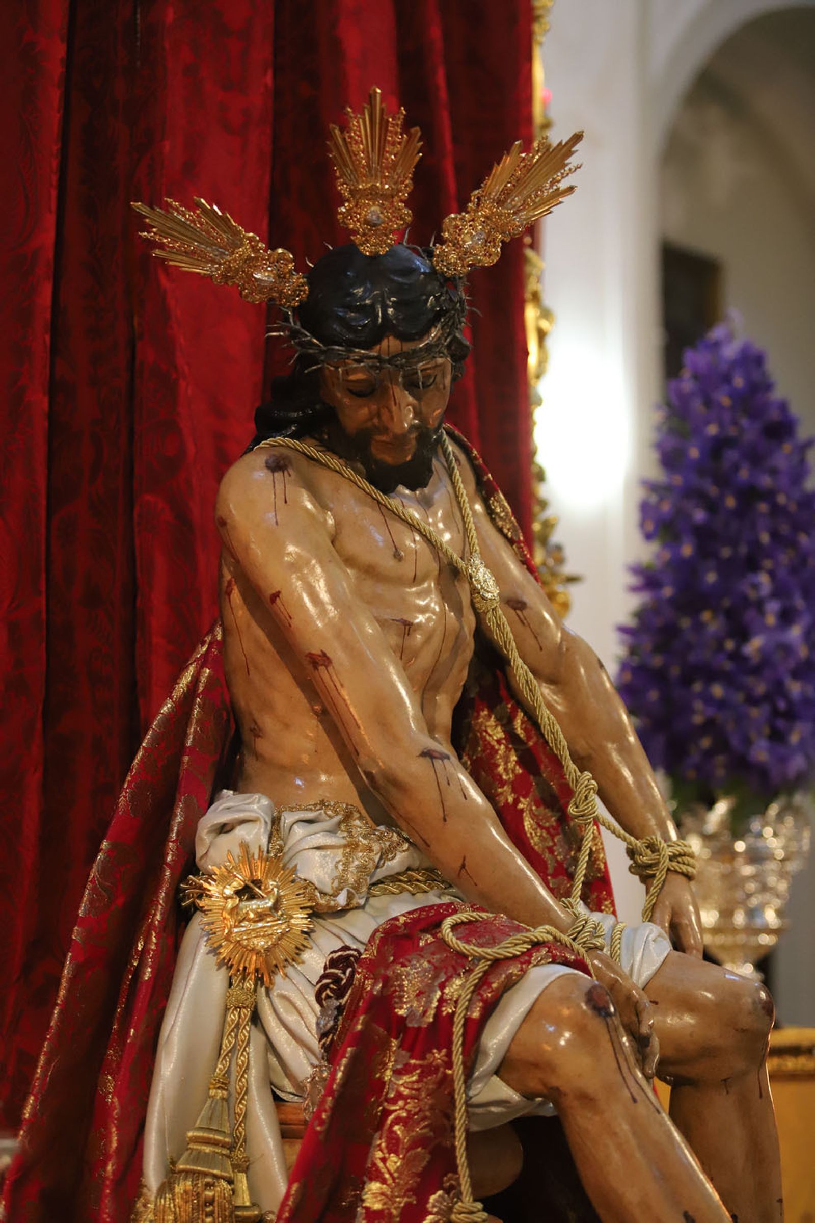 Imágenes de la veneración a Nuestro Padre Jesús de las Cadenas en La Merced