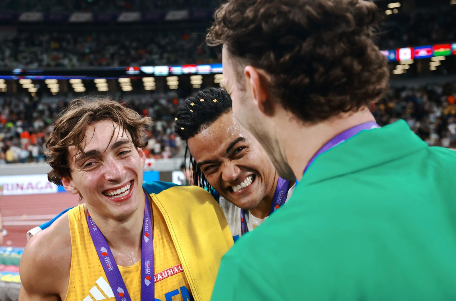 Las fotos del récord mundial de Duplantis y del resto de la jornada