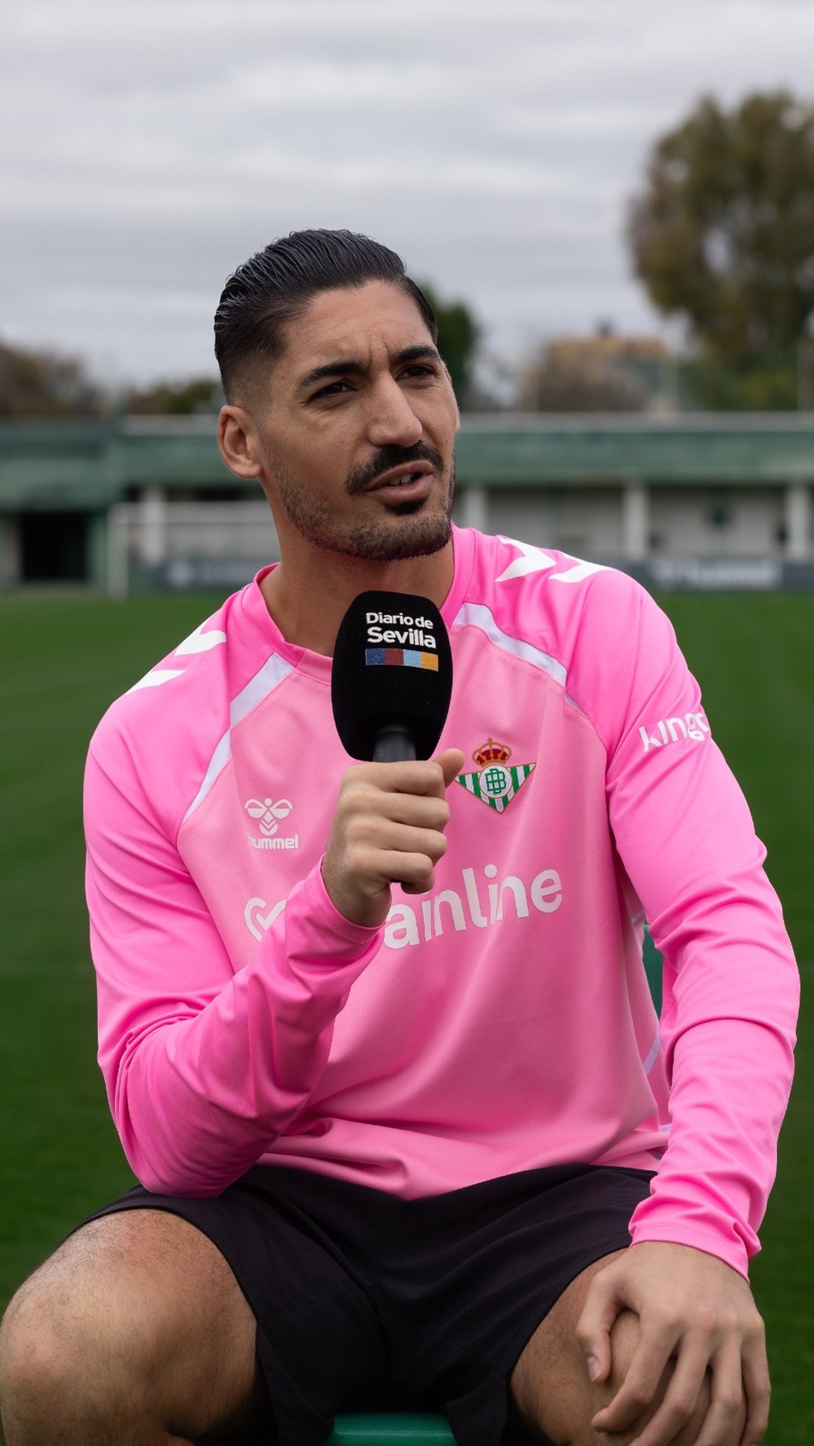 Álvaro Valles en la entrevista con Diario de Sevilla