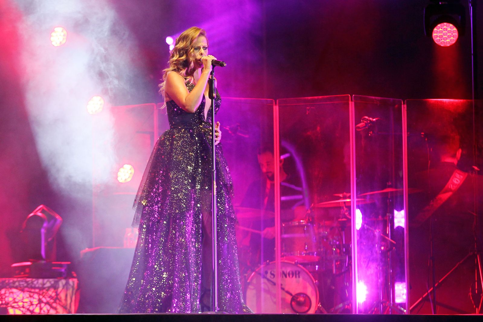 Pastora Soler, durante su actuación.