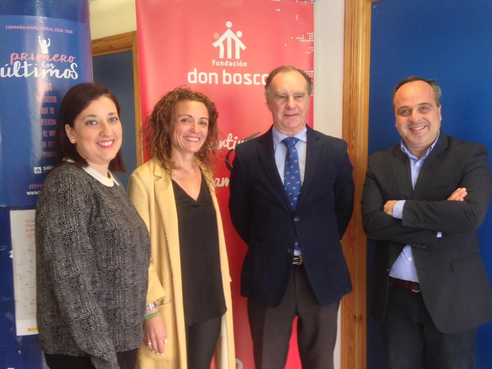 Visita del Delegado de Empleo, Antonio Augustín, a la Fundación Don Bosco. Visita del Delegado de Empleo, Antonio Augustín, a la Fundación Don Bosco.