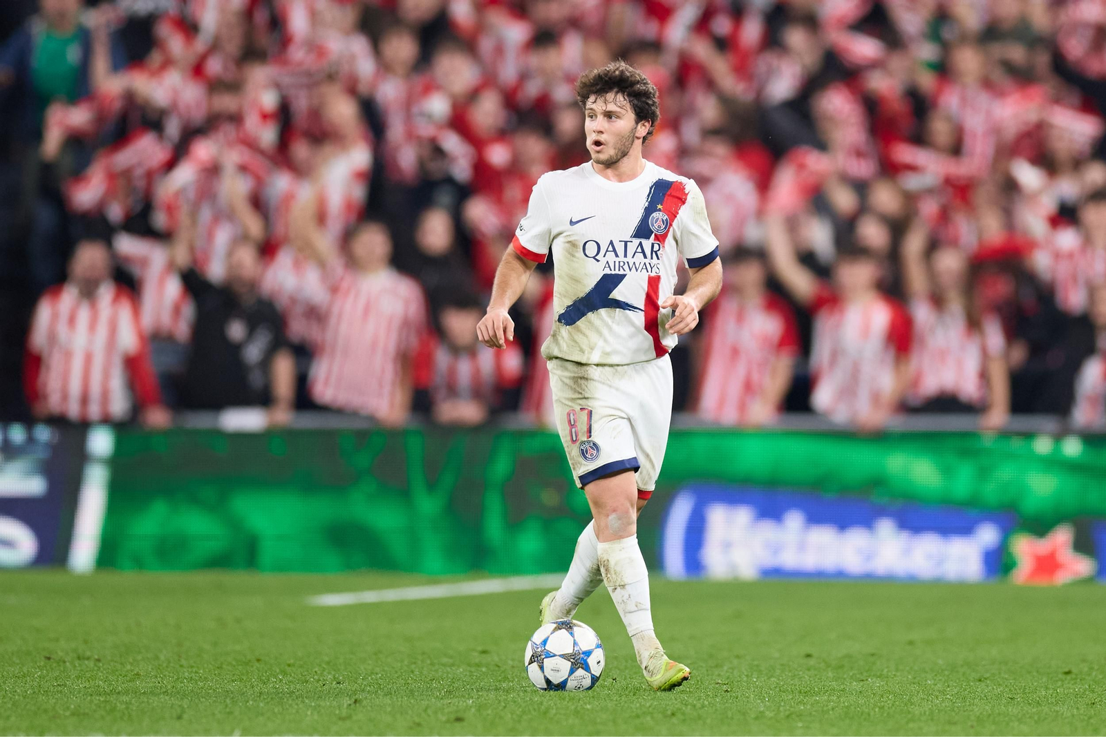 El Athletic Club-PSG, en imágenes