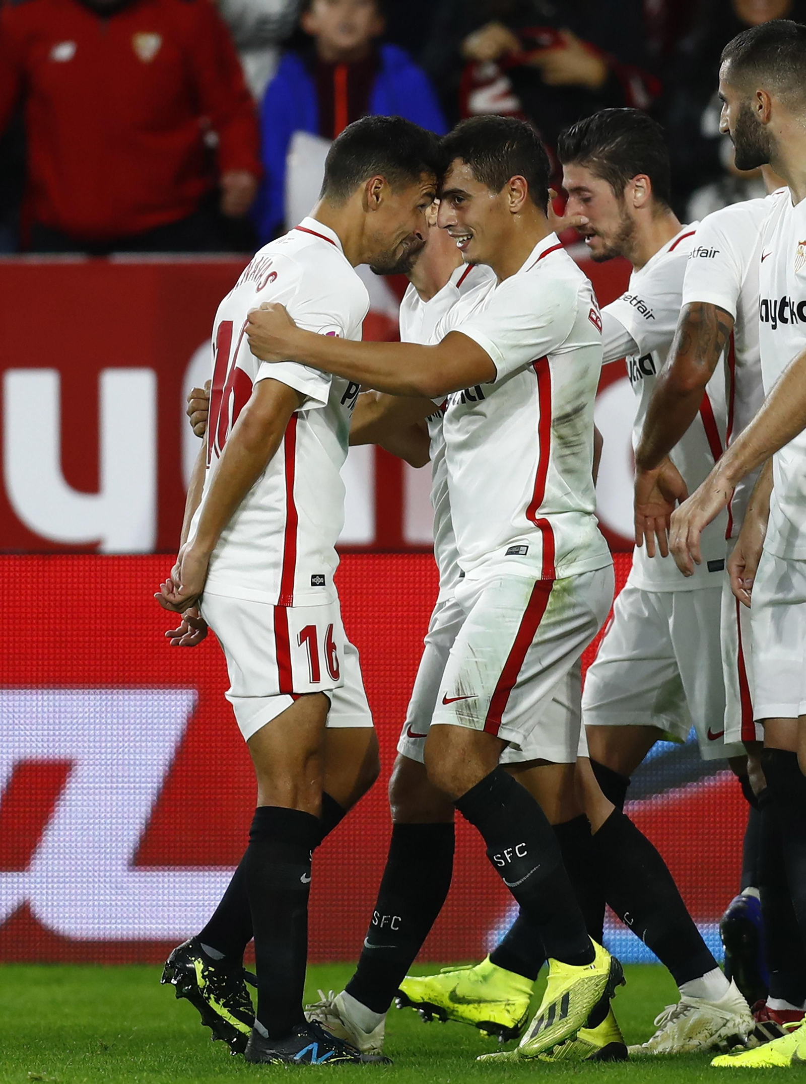 Las imágenes del Sevilla-Espanyol
