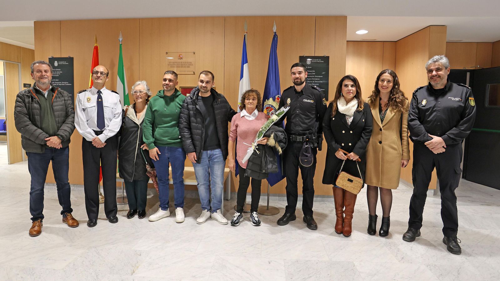 Imagen tomada este jueves en la Comisaría de Jerez.