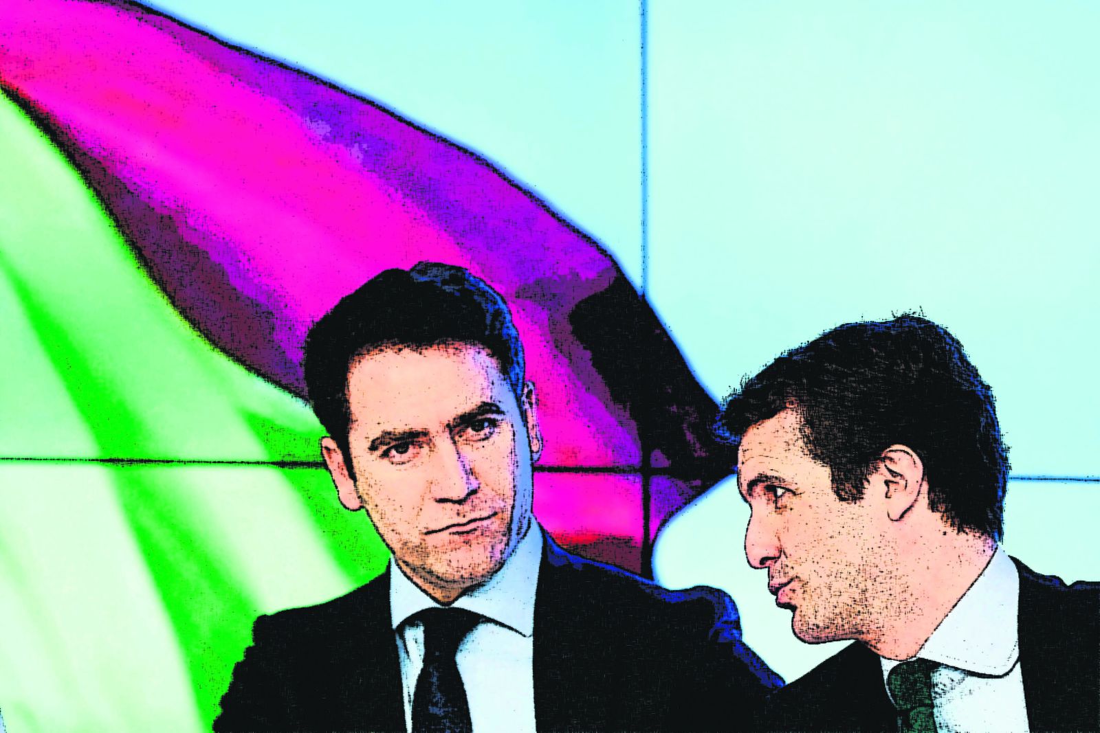 Teodoro García Egea y Pablo Casado