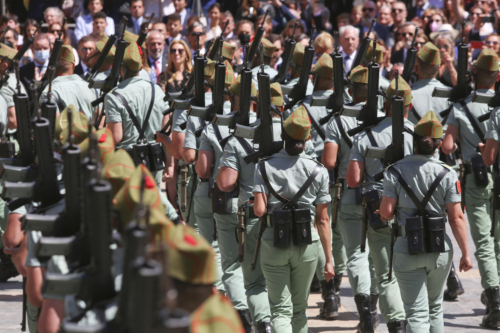 Las fotos de la Legión, en el Jueves Santo de Málaga
