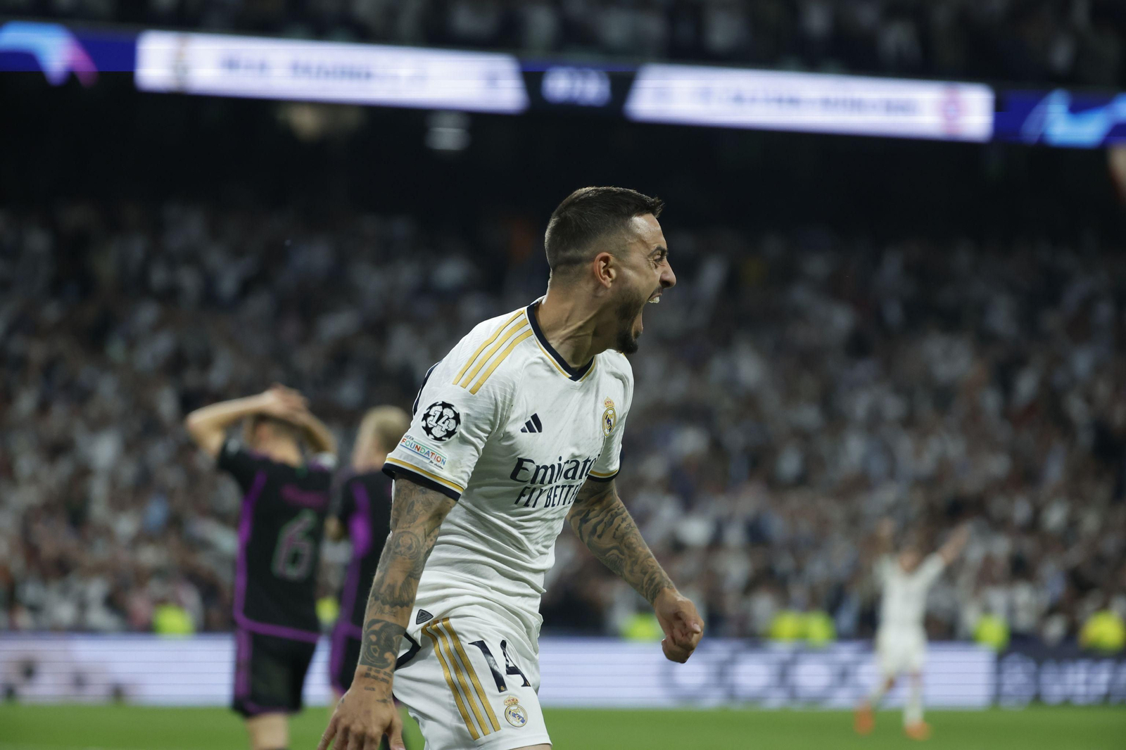 Las mejores imágenes del Real Madrid - Bayern Múnich
