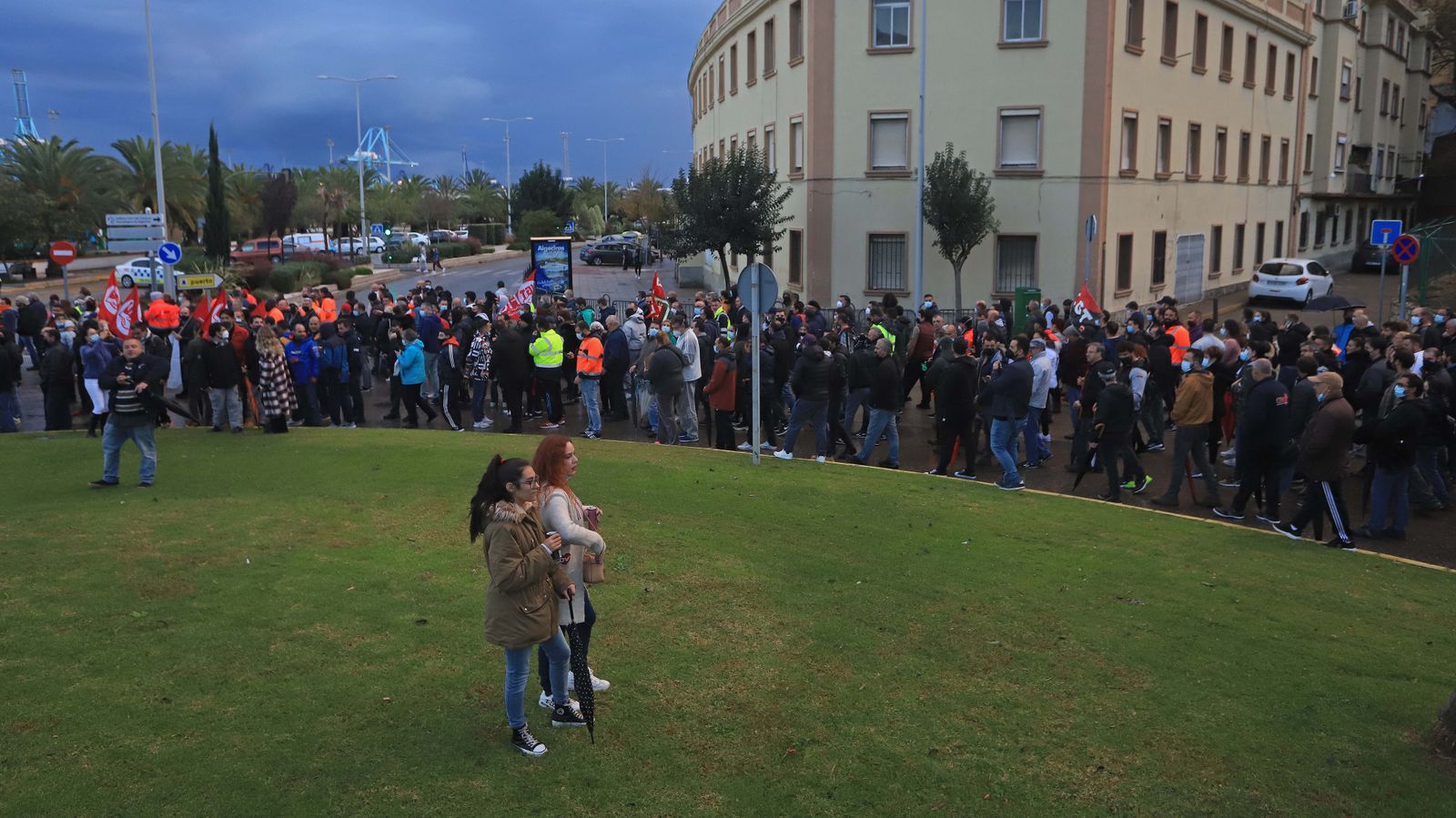 Fotos de la manifestación del metal en Algeciras