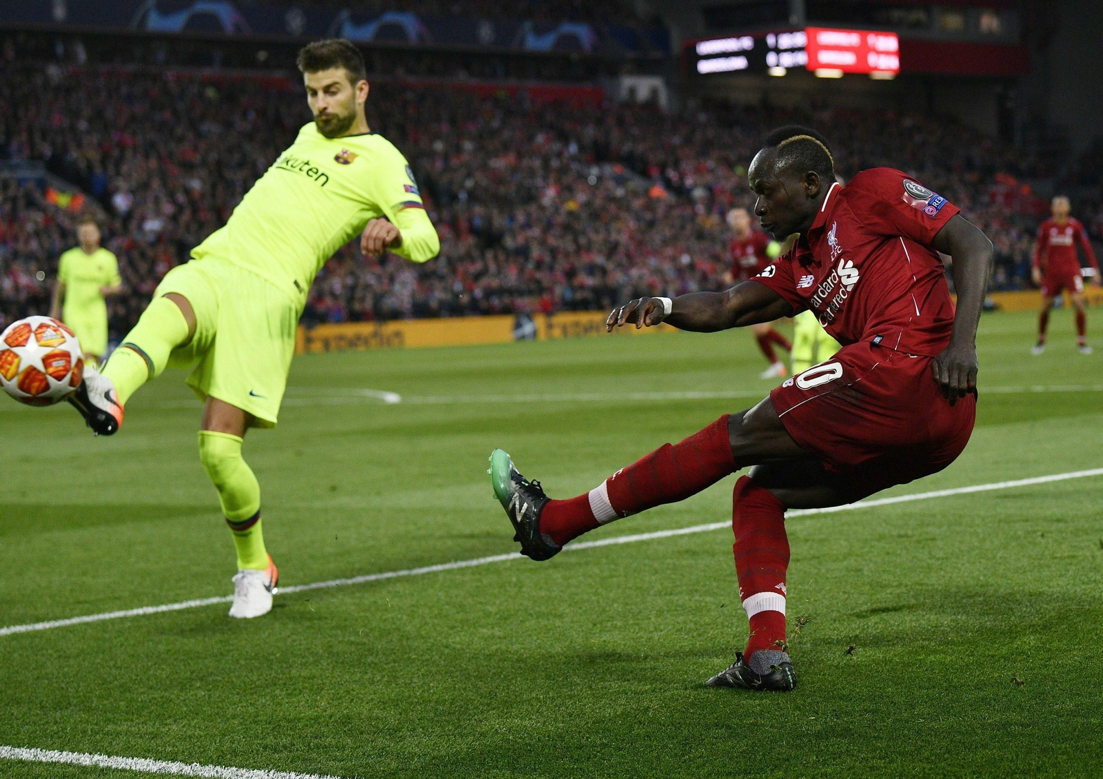 Las imágenes del Liverpool-Barcelona de Champions