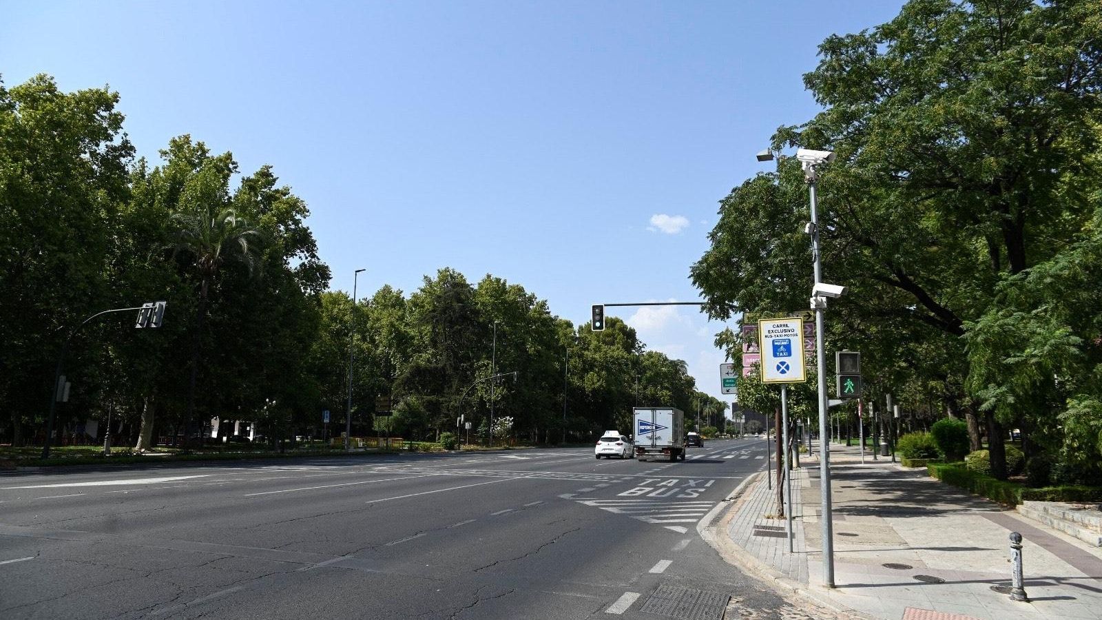 La Córdoba vaciada en agosto