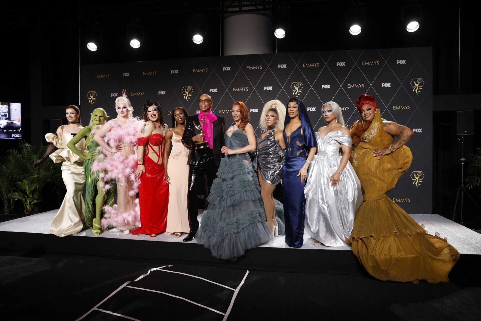 La alfombra roja de los Premio Emmy