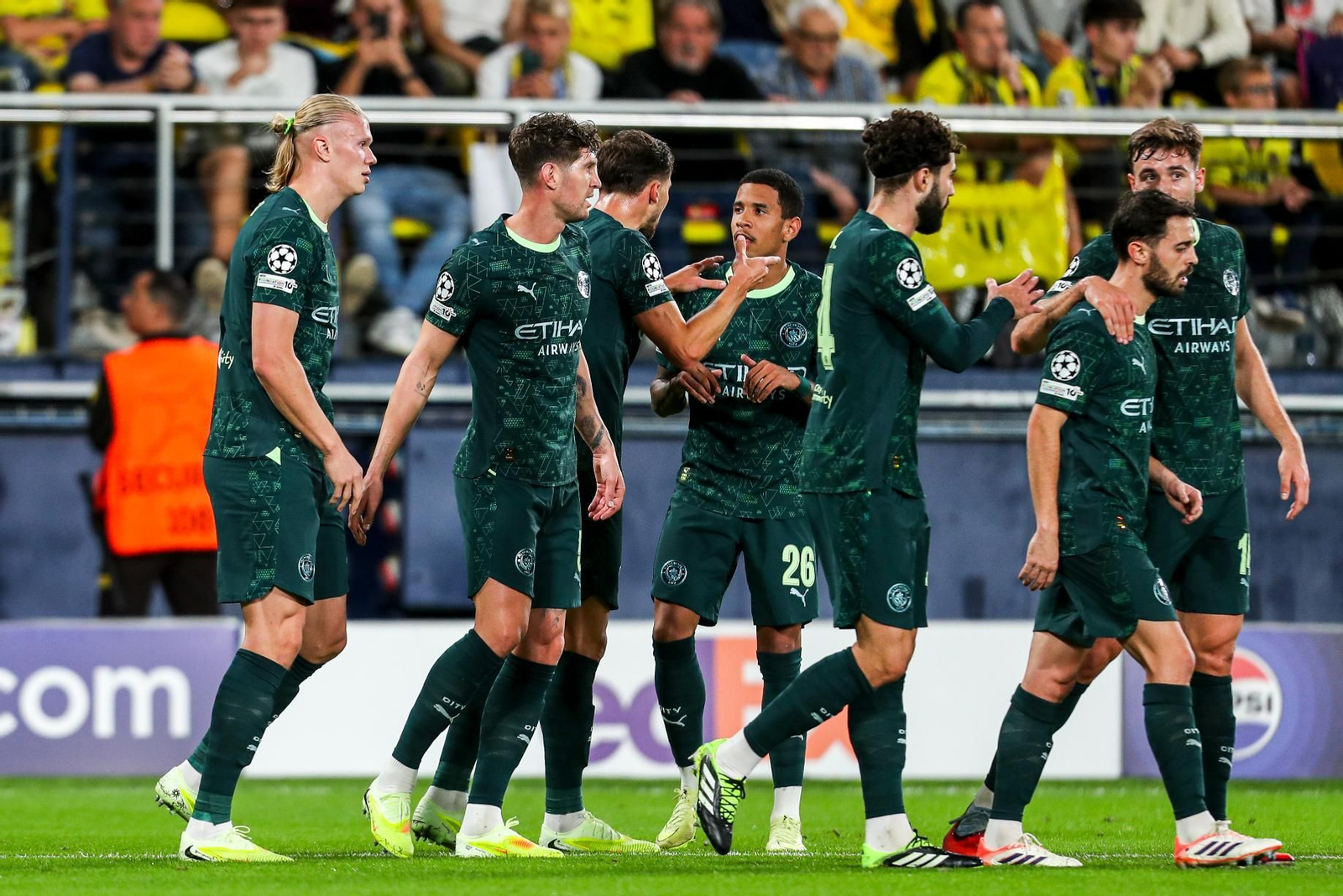 Las fotos del Villarreal-Manchester City