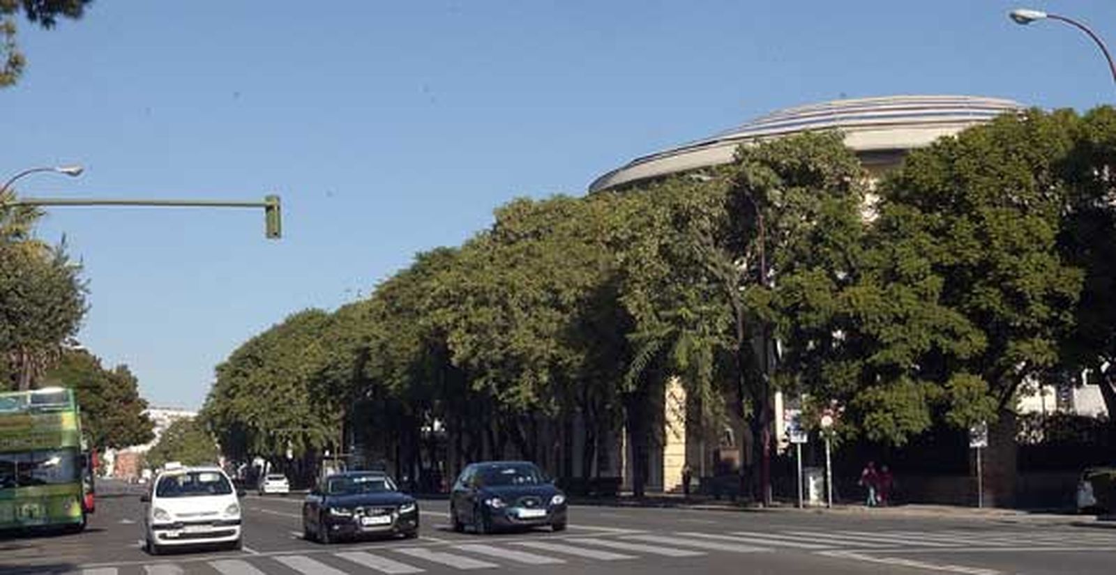 Una maqueta de la Maestranza