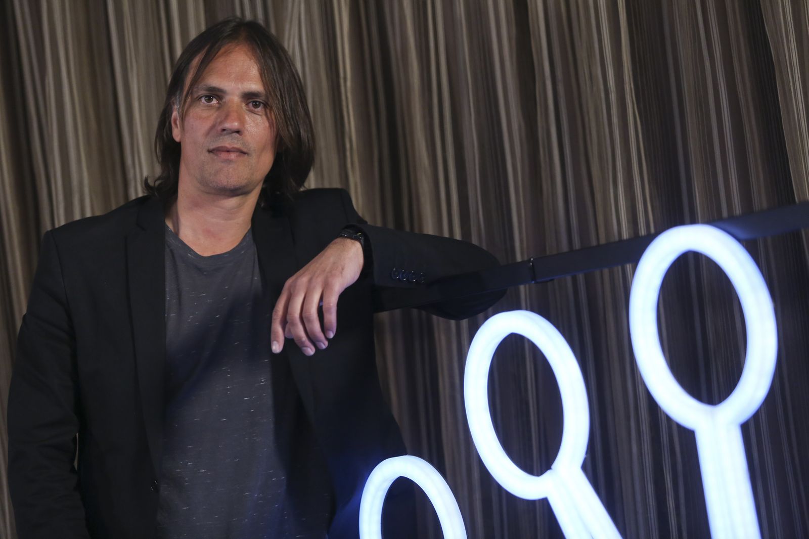 Rafael Cobos (Sevilla, 1973), este jueves, en el Festival de Málaga.