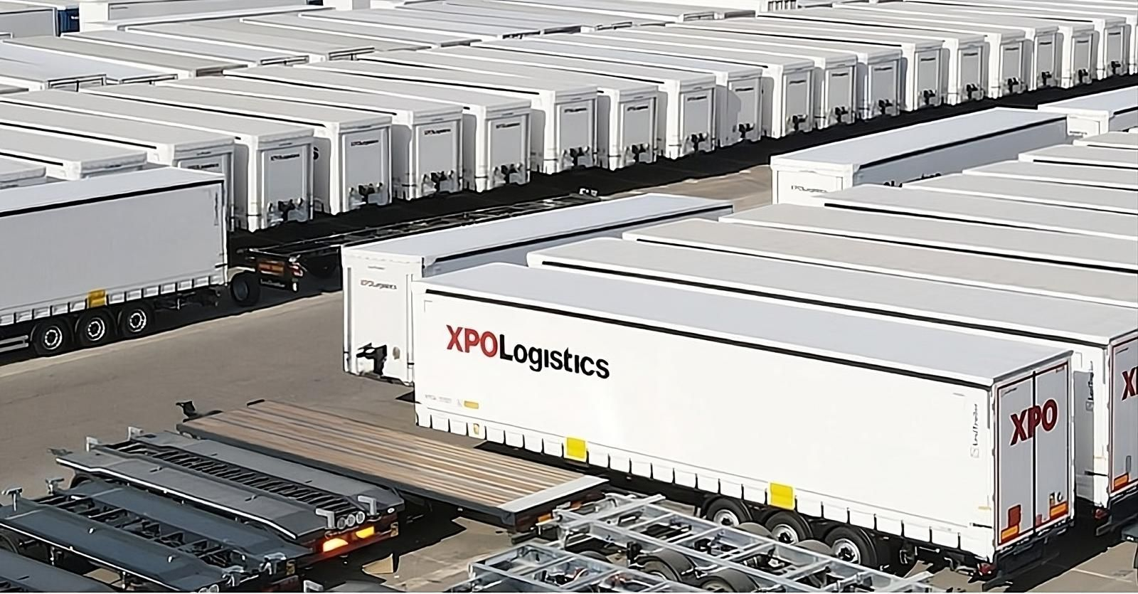Camiones de Xpo Logistics
