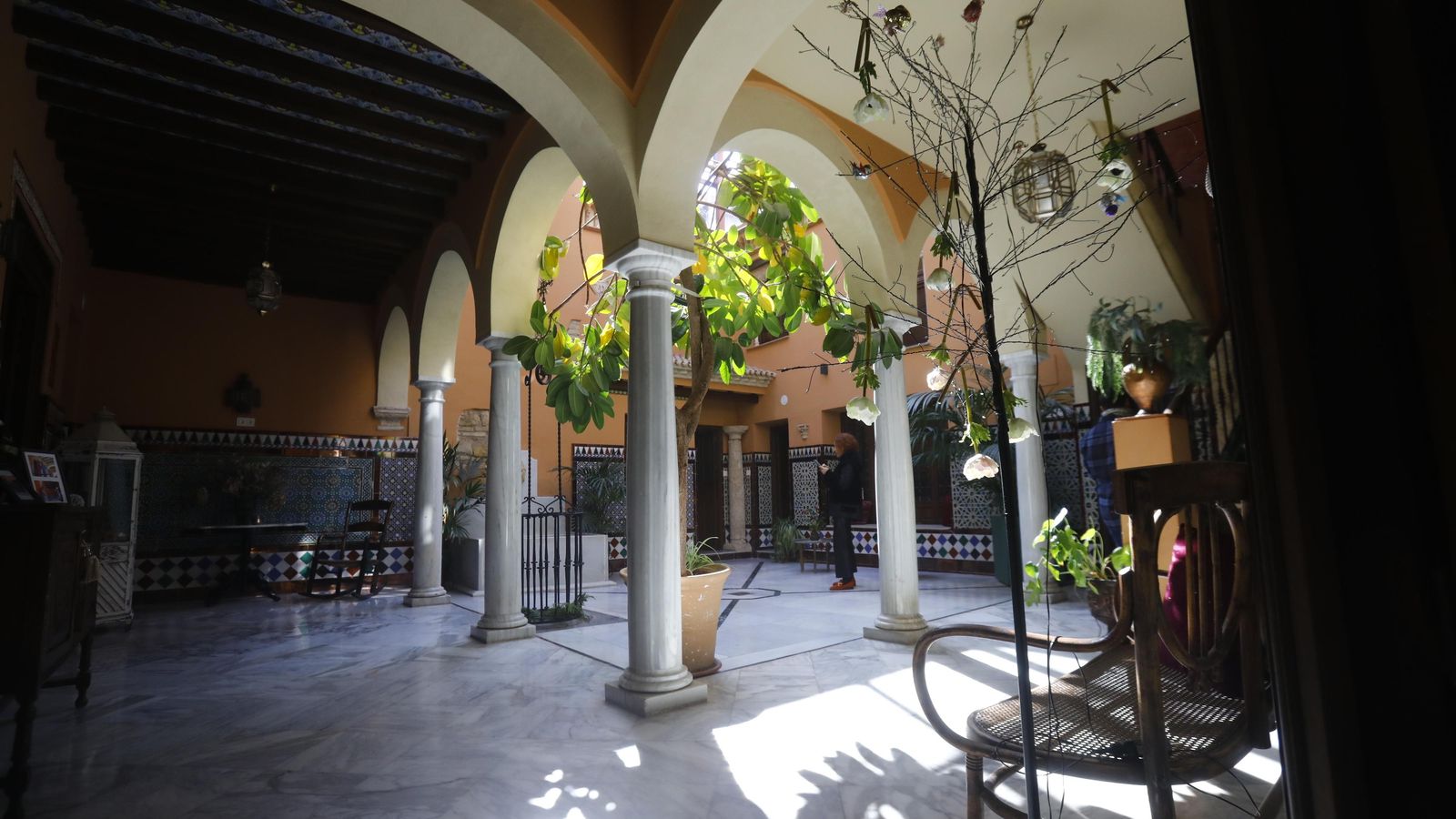 A lo largo del año su patio central acoge eventos de la más variada índole