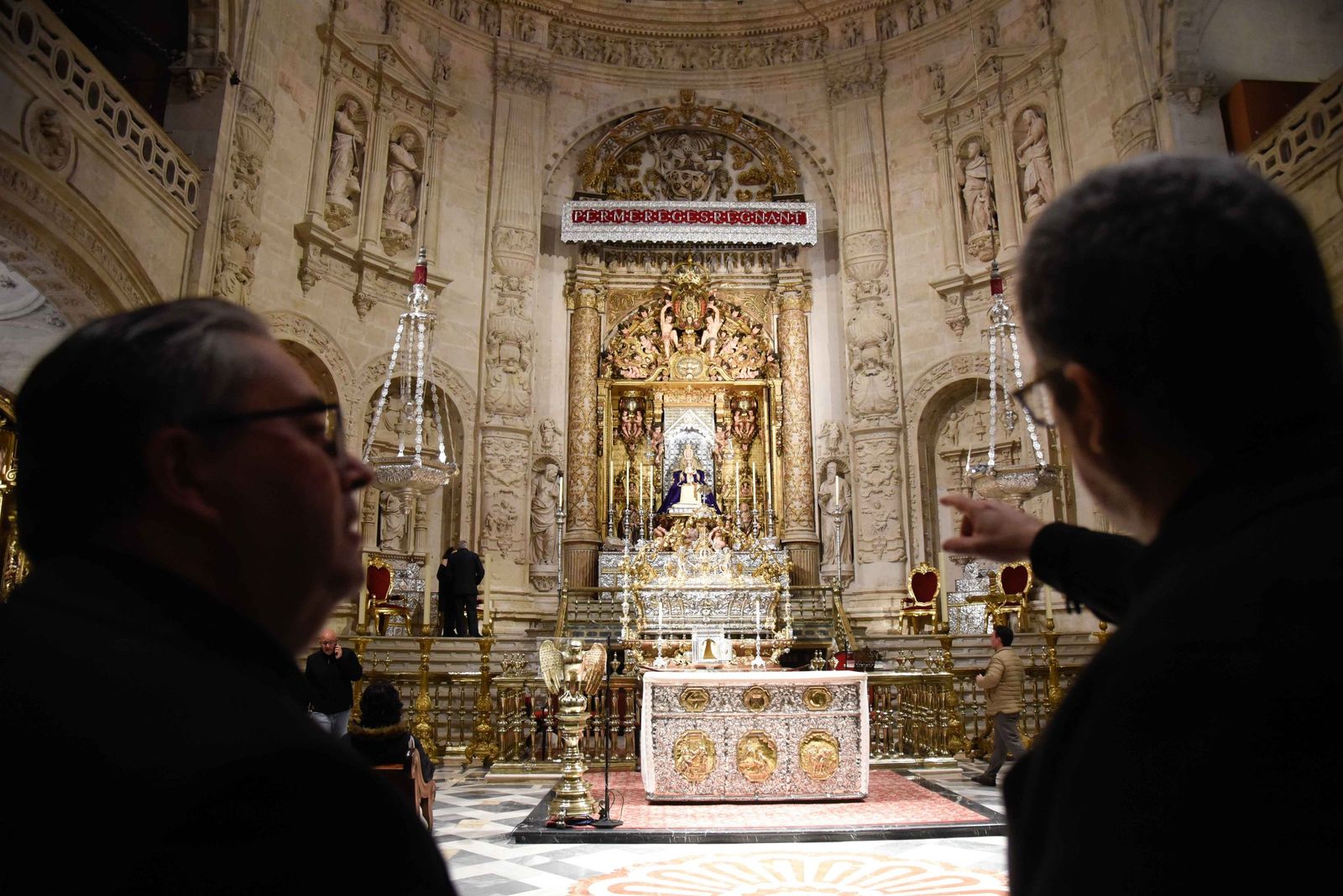 Imágenes de la reapertura de la capilla real de la Catedral tras la restauración