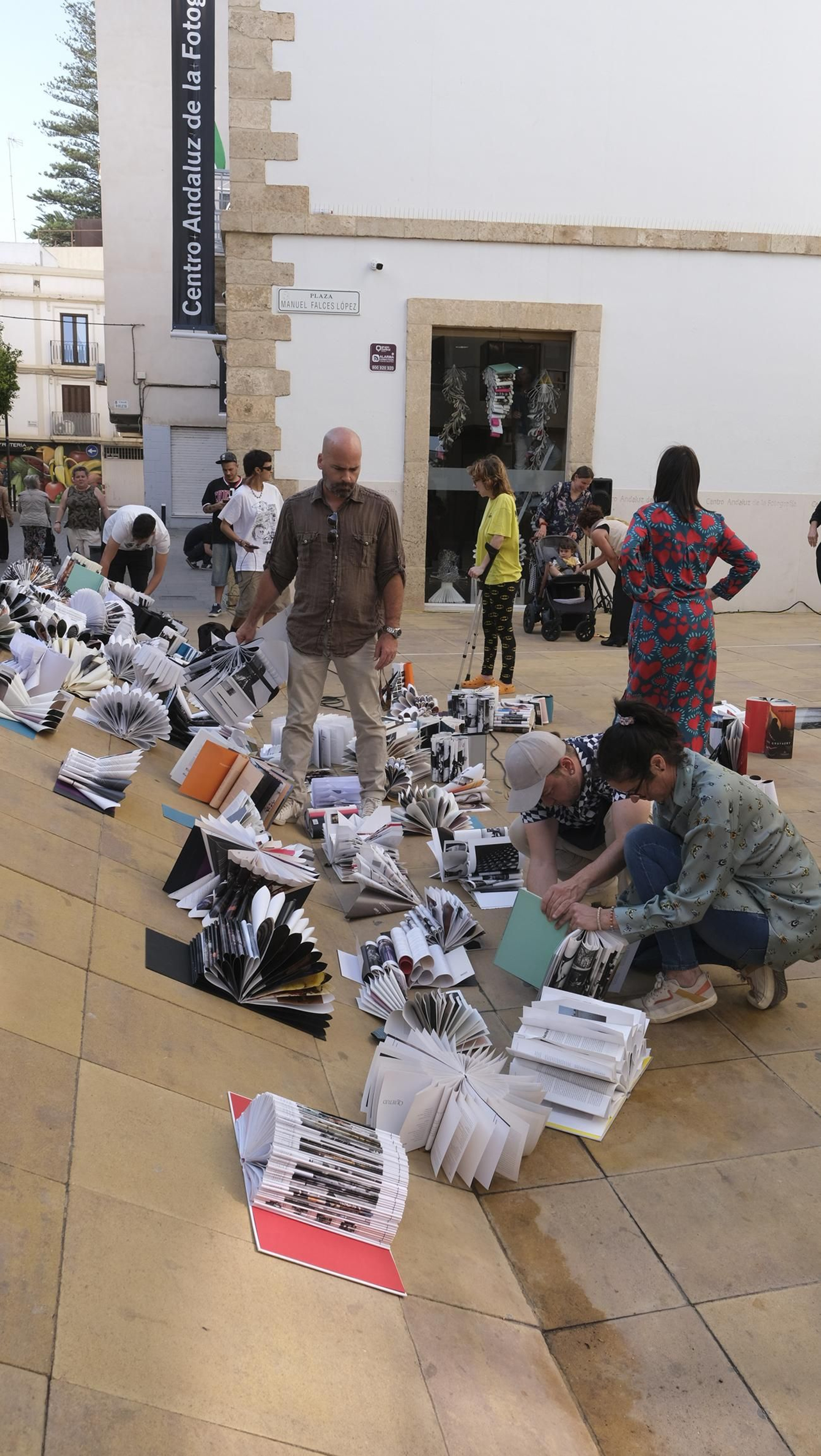 Imágenes de la Noche en Blanco, en Almería