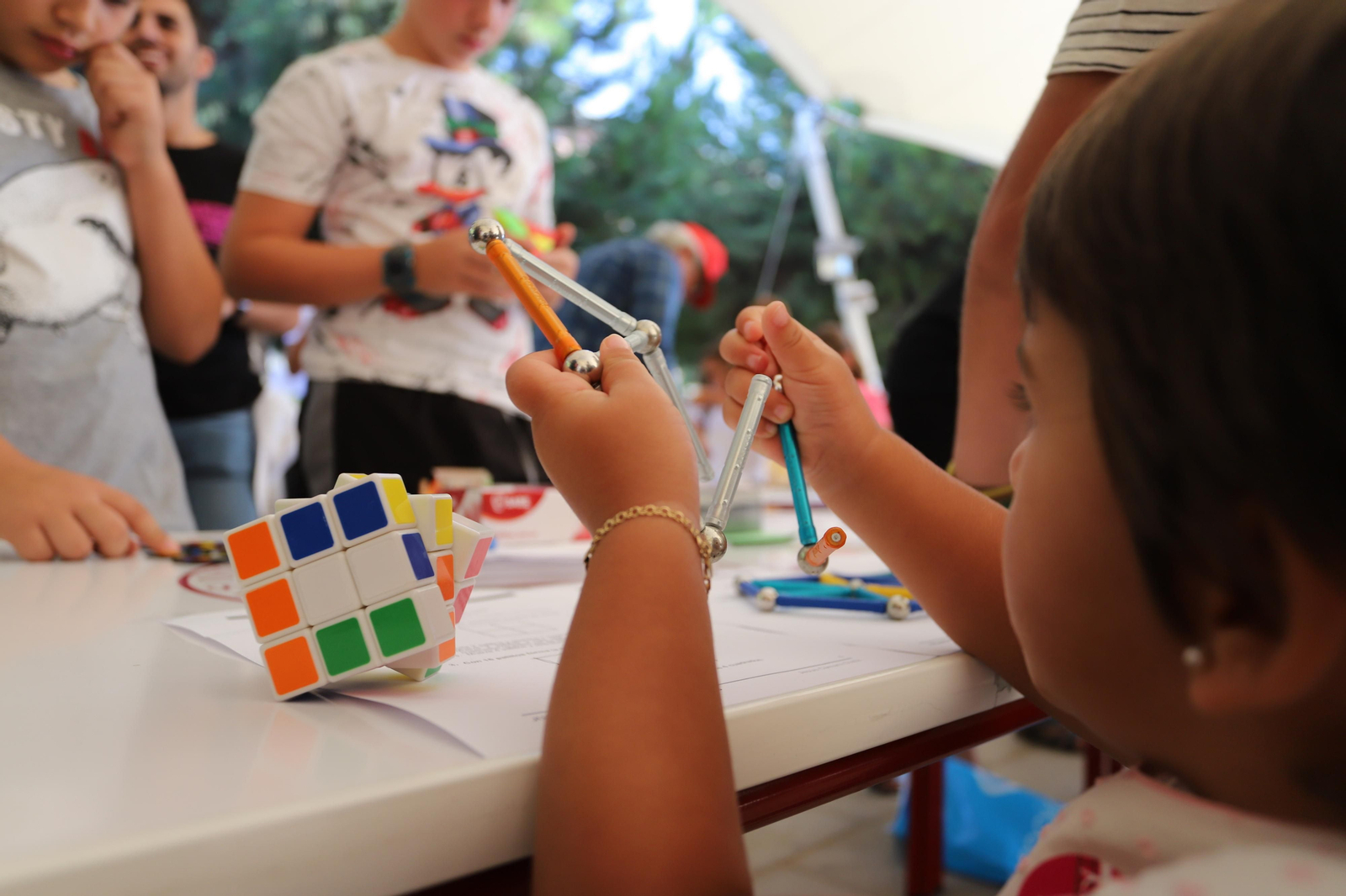 Imágenes de la inauguración de la Noche Europea de los Investigadores