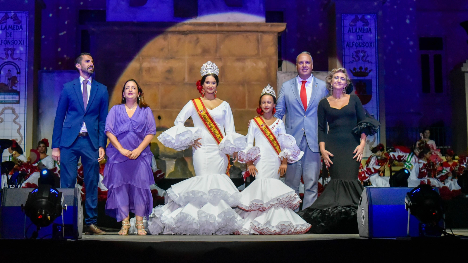 Fotos de la coronación de la Feria Real de San Roque 2022