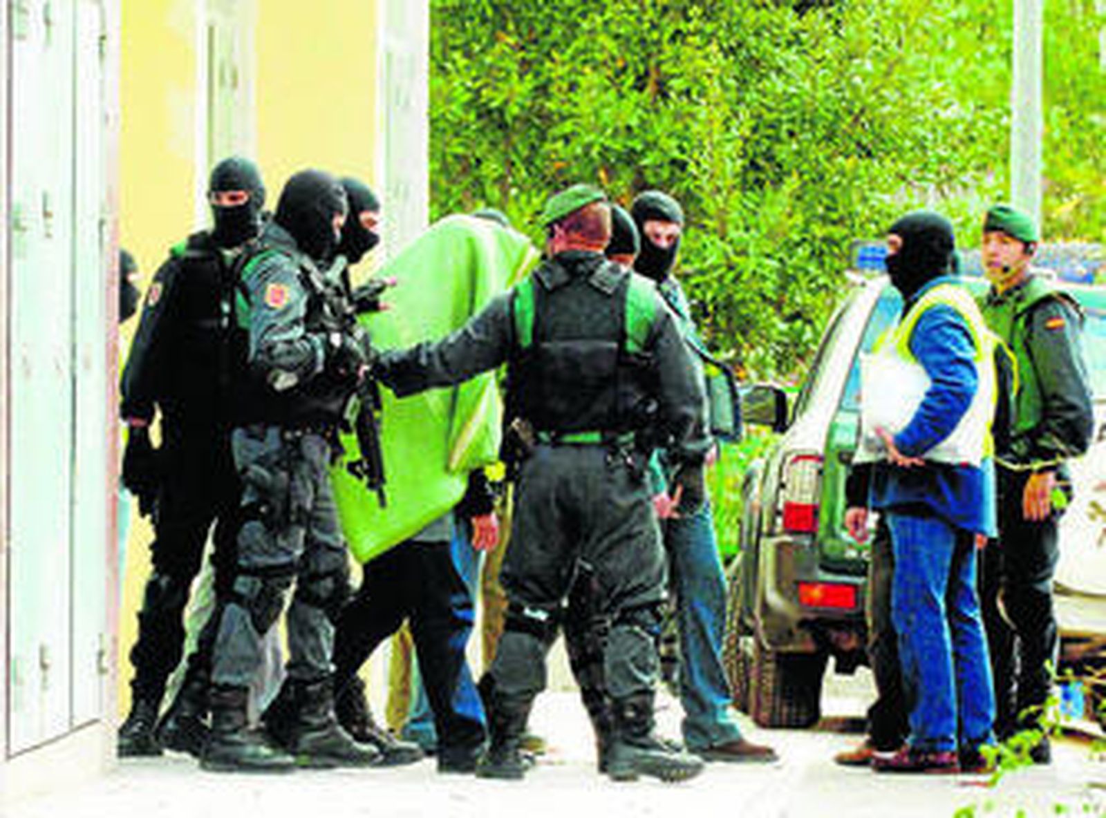 Una de las operaciones contra Al Qaeda en Granada en 2005.