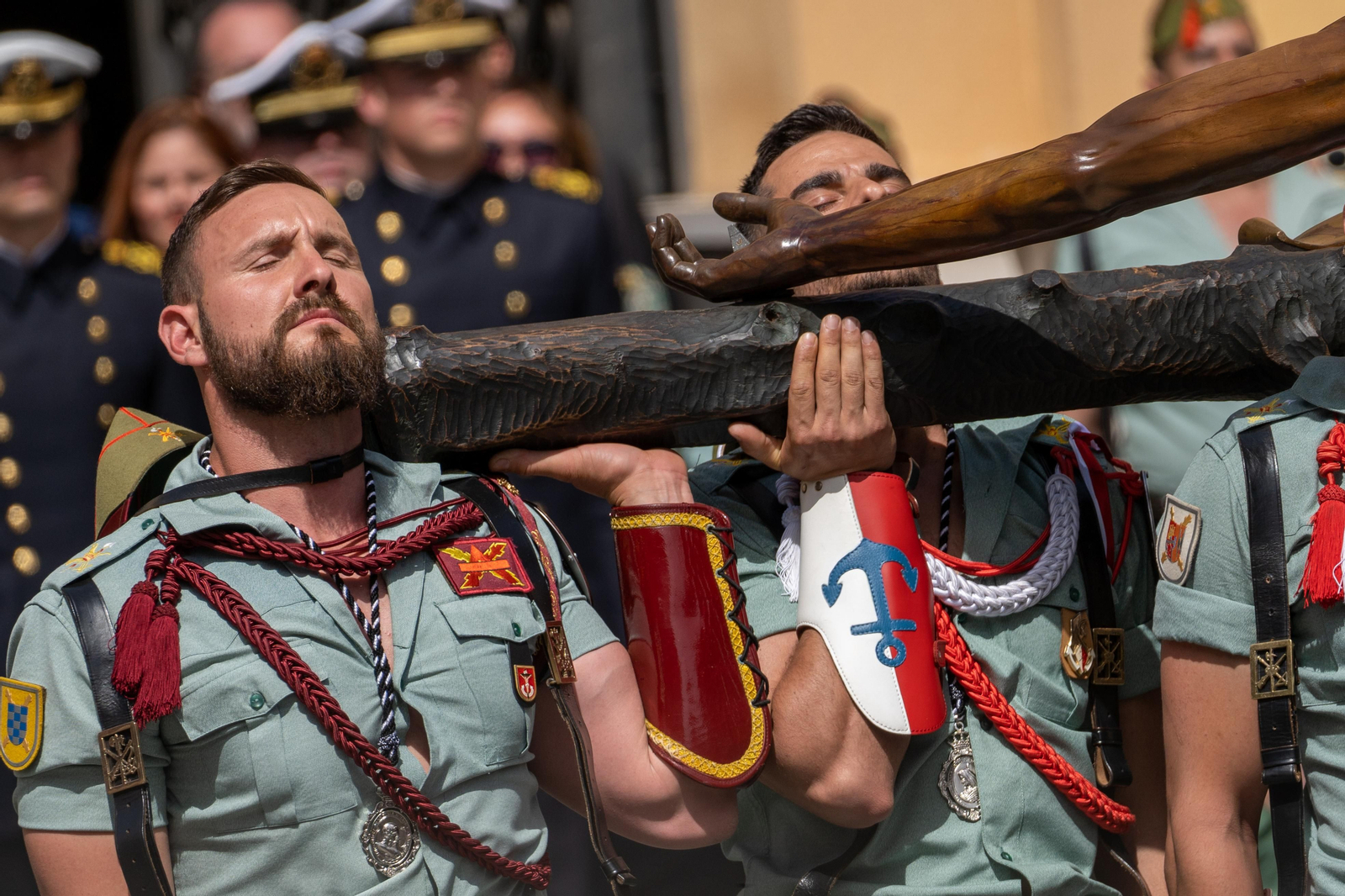 Las fotos de la Legión en la Semana Santa de Málaga 2023 Las fotos de la Legión en la Semana Santa de Málaga 2023