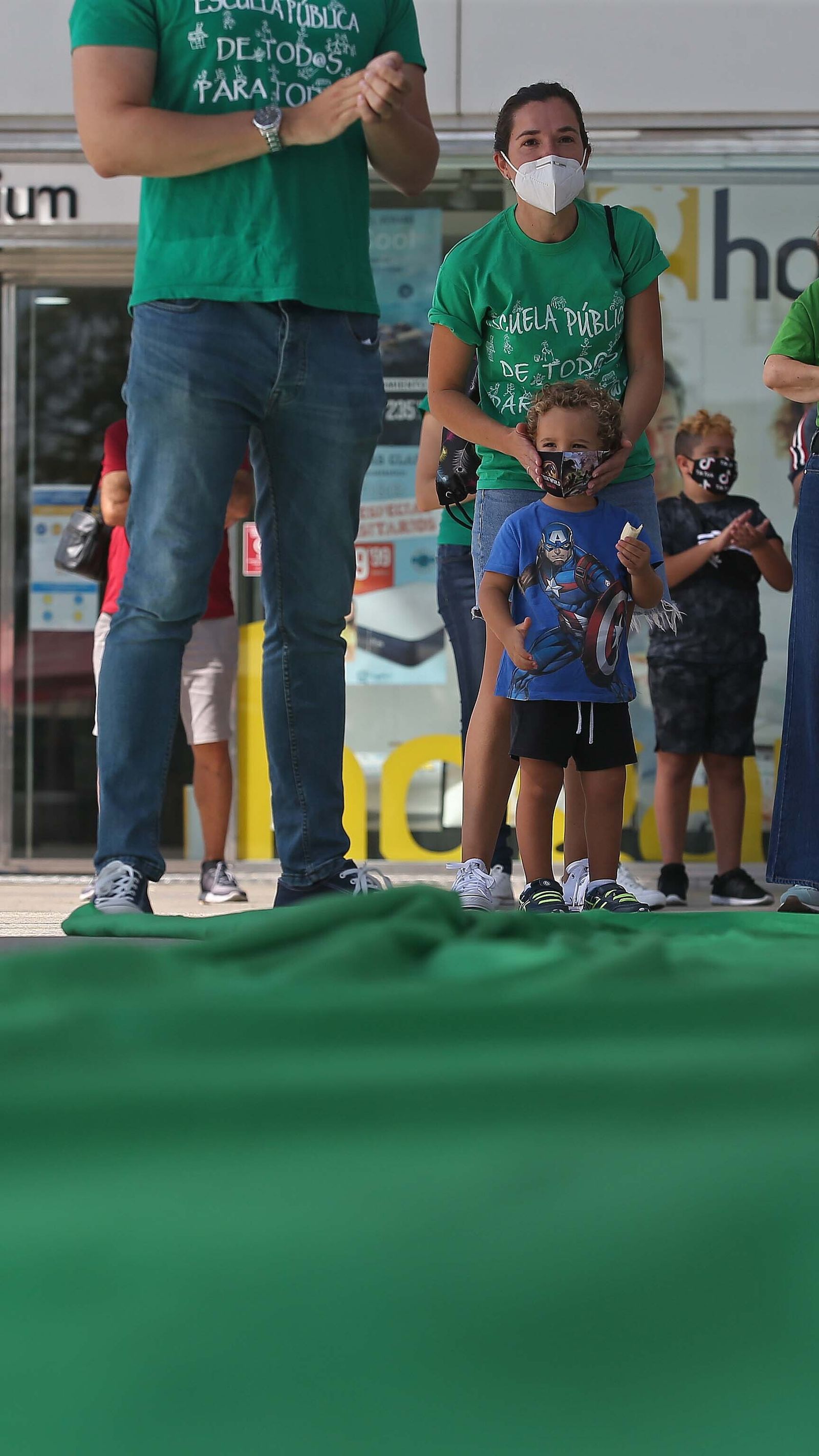 Concentración de Marea Verde en Algeciras