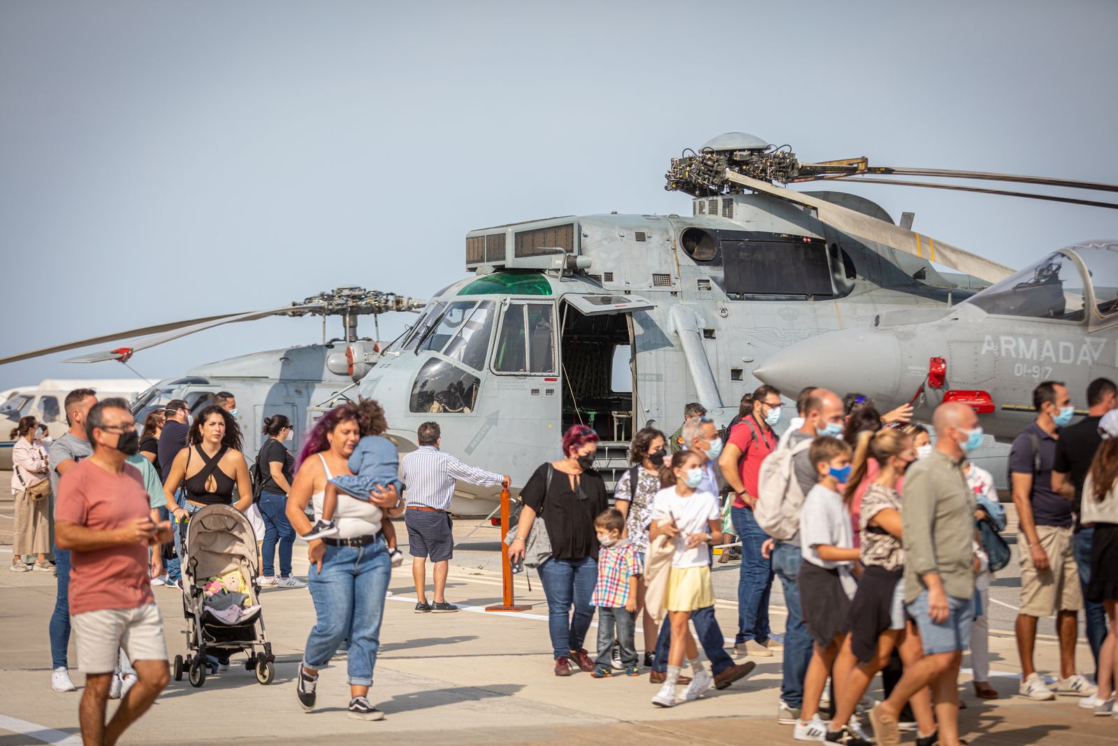 Imágenes de la jornada de puertas abiertas en la Base Naval de Rota