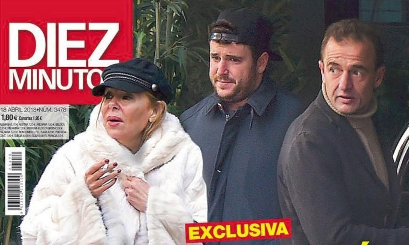 Portada de Diez Minutos que reveló la enfermedad que padecía.