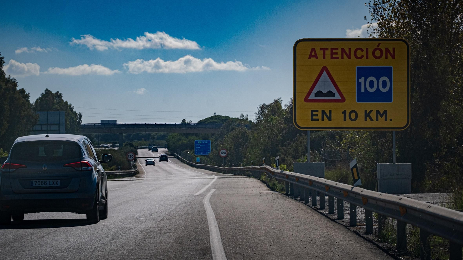 Las imágenes del estado de las carreteras de la provincia de Cádiz