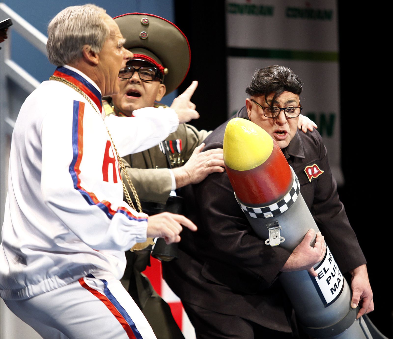 Las imágenes de la sexta función de cuartos