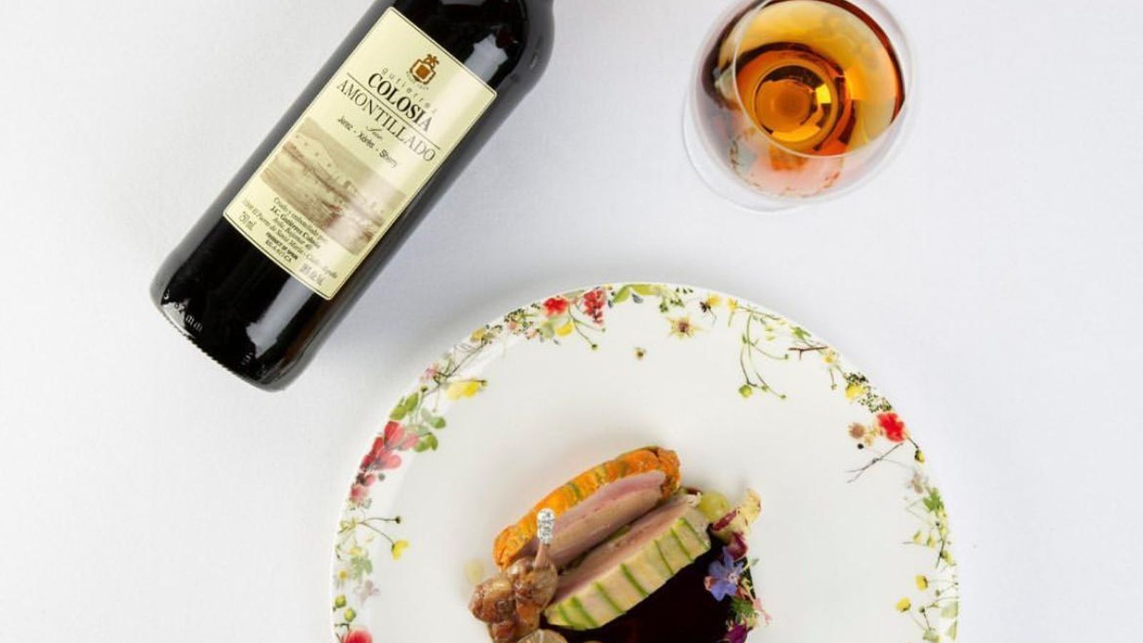 Plato principal del menú maridaje elaborado por los hermanos Tortomasi.